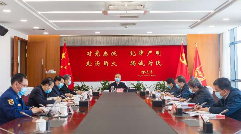 欧美美女被操黄明在应急管理部党委会上强调 着力加强党委班子自...